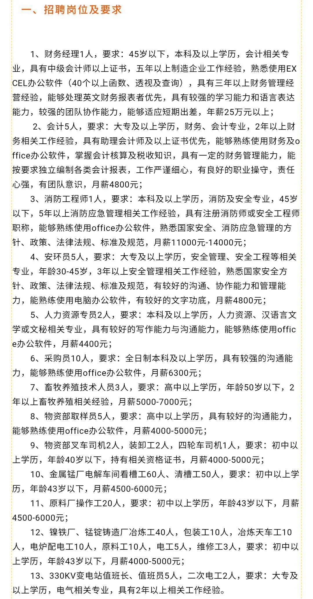 重庆万州最新招聘信息概览